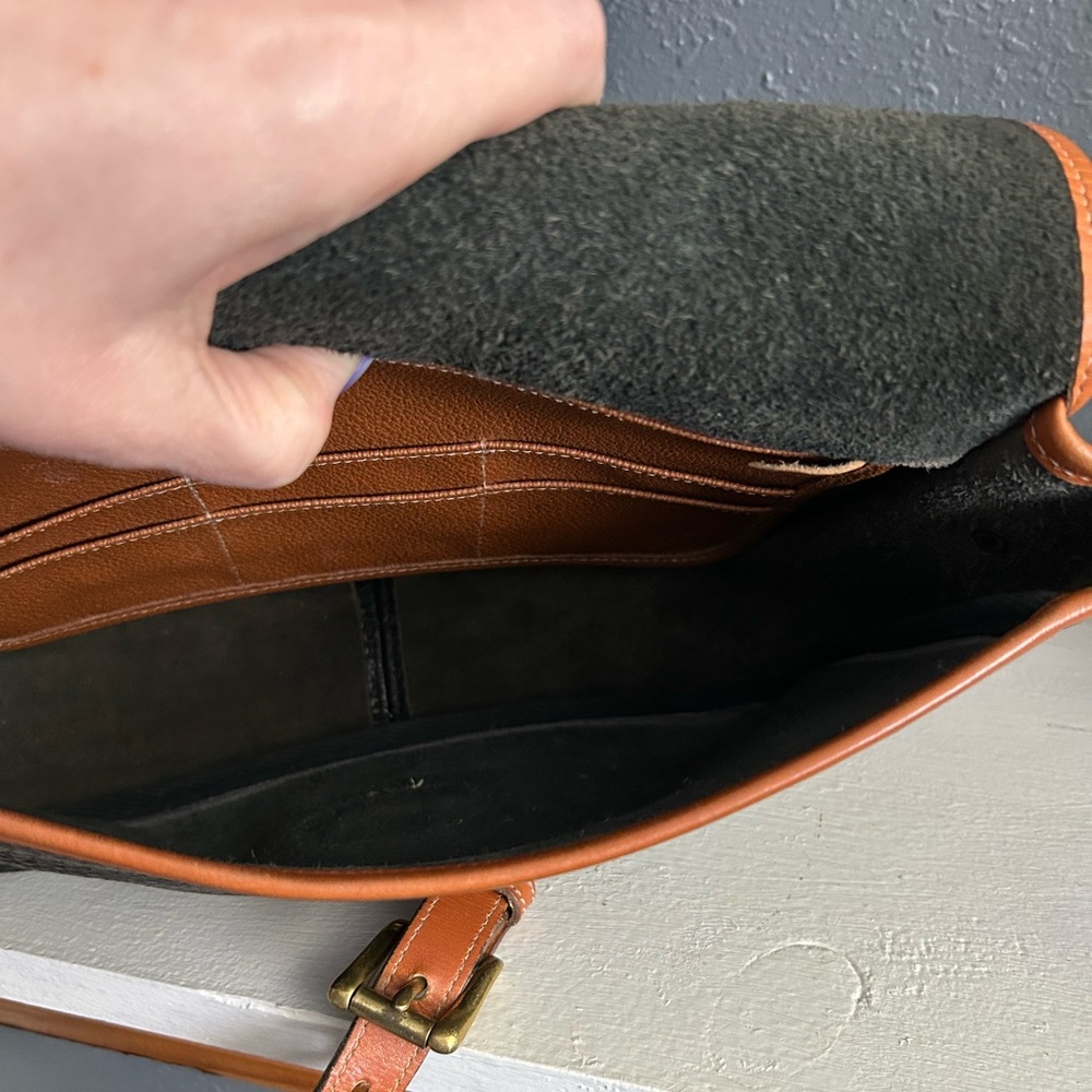 Vintage Dooney & Bourke AWL Equestrian Saddle Tack Bag - Picture 7 of 15